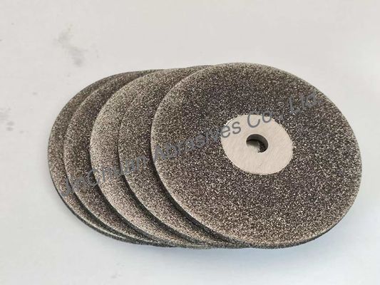 CBN Grinding Wheel Dengan 25,4mm CBN Abrasives Layer Grinding Disc 76,2mm Jenis