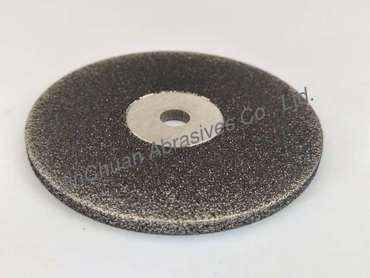 CBN Grinding Wheel Dengan 25,4mm CBN Abrasives Layer Grinding Disc 76,2mm Jenis