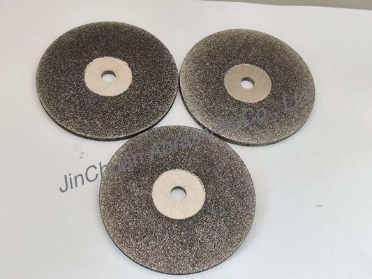 CBN Grinding Wheel Dengan 25,4mm CBN Abrasives Layer Grinding Disc 76,2mm Jenis
