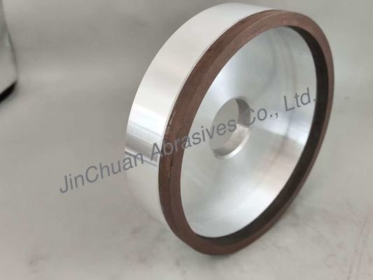 6A2 Resin Diamond Grinding Wheel Untuk PCD Dan PCBN Tools Cup Bentuk