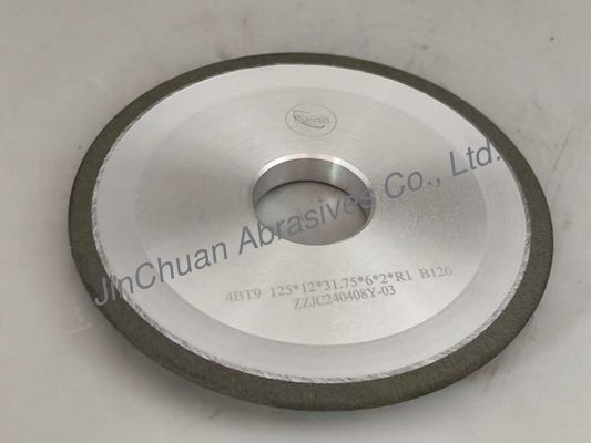 Roda Borazon Tipe 4BT9 Diamond Grinding Disc 125mm Resin CBN Roda Abrasif