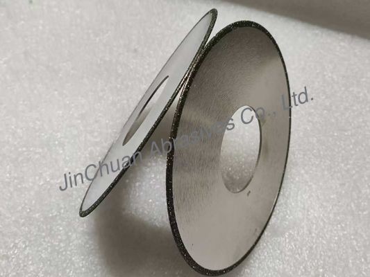 1A1 127*1.55*44.45*3mm Edge D100/120 Electroplated Diamond Grinding Wheel