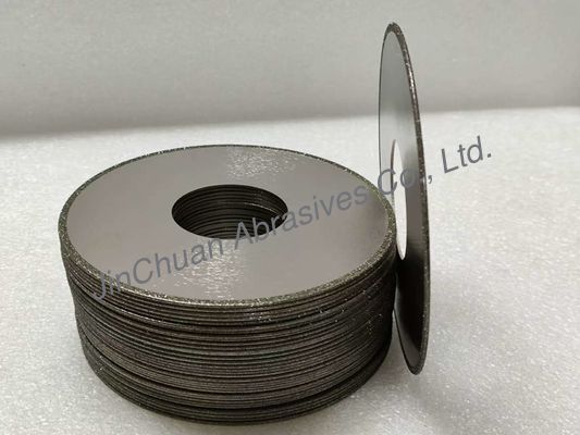1A1 127*1.55*44.45*3mm Edge D100/120 Electroplated Diamond Grinding Wheel