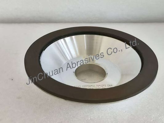 11a2 125*30*31.75*12*3mm D64 Roda Grinding Berlian Bond RESIN