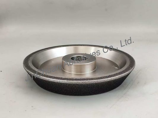 Roda Penggilingan Berlian Industri CBN Roda Pengasah Untuk Chamfer Dengan Ketahanan Panjang