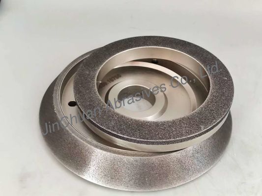 2 dalam 1 Bekerja Bersama CBN Diamond Grinding Wheels Dengan Ukuran Berbeda Untuk Penggilingan Dan Peningkatan