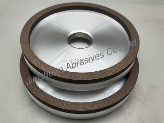 6A2 150mm Resin Wheel Diamond Grinder Disc Untuk TCT Carbide Grinding Cup Wheel