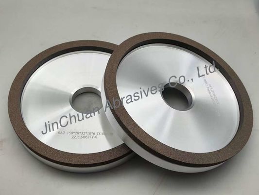 6A2 150mm Resin Wheel Diamond Grinder Disc Untuk TCT Carbide Grinding Cup Wheel
