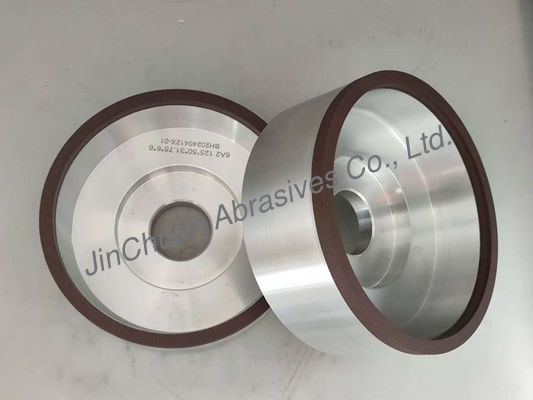 6A2 125mm Disesuaikan Resin Bond Grinding Wheel Untuk High-hard Alloys Dan Non-Metallic Materials
