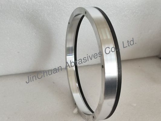 2A2T 200*25.4*177.8*6*6 B76 C125 Resin Bonded CBN Grinding Wheel Untuk Pemotongan