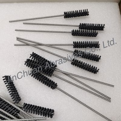 Sikat pengasah untuk polishing lubang presisi dan pengolahan lubang internal yang dipasang pada alat mesin milling CNC