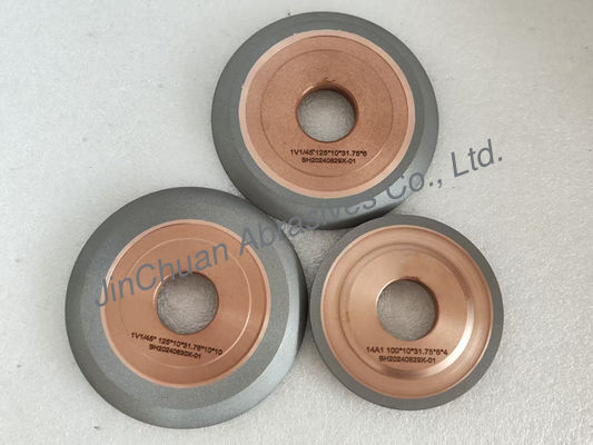 1V1 45 derajat hibrida penggilingan cakram dengan hibrida diikat abrasives Diamond Wheel