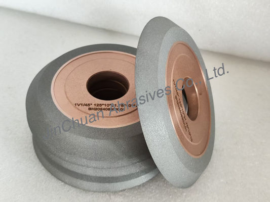 1V1 45 derajat hibrida penggilingan cakram dengan hibrida diikat abrasives Diamond Wheel
