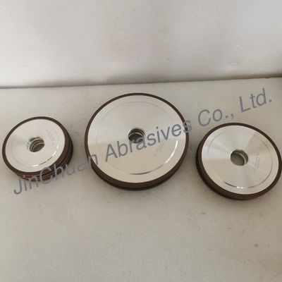 14A1 200mm D107 Resin Bond Diamond Grinding Wheel Untuk Mengasah pisau lurus Cutters Untuk Mesin Kayu