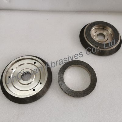 Satu set dari dua Electroplated CBN grinding wheels untuk pisau mengasah