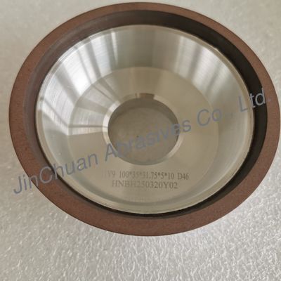 11V9 100*35*31.75*5*10mm D46 Resin Bond Diamond Grinding Wheel