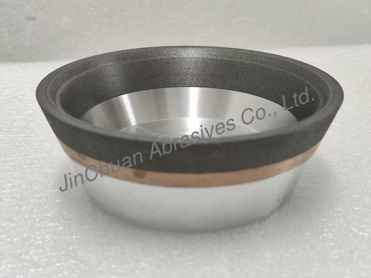 Roda penggiling berlian hibrida super kinerja 11v9 cangkir roda gerinda