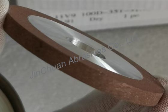 1A1 75*6*32*19.05*10mm  Roda Gerinda Berlian Ikatan Resin D100/120