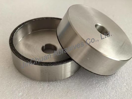 Roda Cangkir 6A2 Untuk Penggilingan dan Pengasahan Mata Gergaji Stellite Roda Terikat Elektroplating