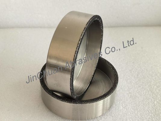 Roda Cangkir 6A2 Untuk Penggilingan dan Pengasahan Mata Gergaji Stellite Roda Terikat Elektroplating