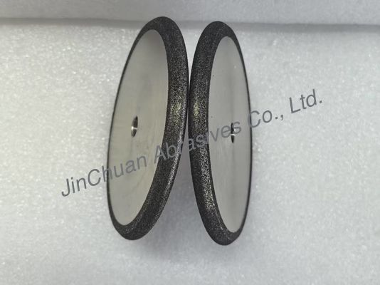 Roda Gerinda CBN Elektroplating Berkinerja Tinggi Dengan Cakram Penajam Radius 125mm