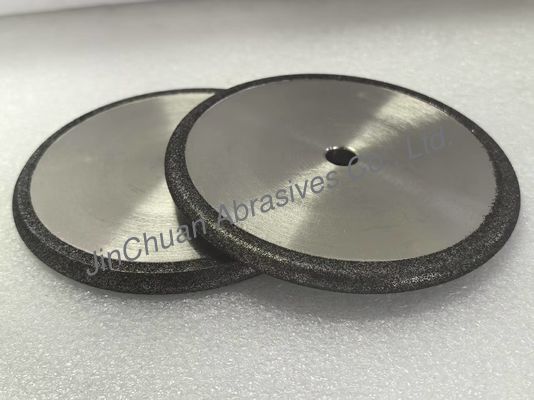 Roda Gerinda CBN Elektroplating Berkinerja Tinggi Dengan Cakram Penajam Radius 125mm