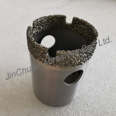 6A2 38*53*M16 Mm D30/35 Mata Bor Berlian Las Vakum untuk Industri Medis