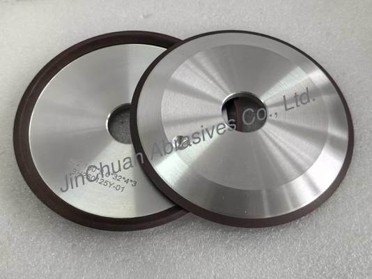 Resin Bonded Diamond Disc Grinding Wheels 4V2 dalam ukuran roda 125mm