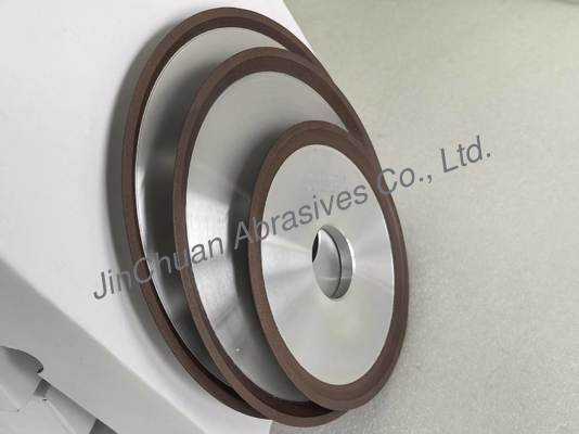 Resin Bonded Diamond Disc Grinding Wheels 4V2 dalam ukuran roda 125mm