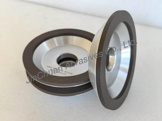 12A2 Resin Bond Diamond Dish Wheels Untuk Cemented Carbide Sharpening Grinding Disc