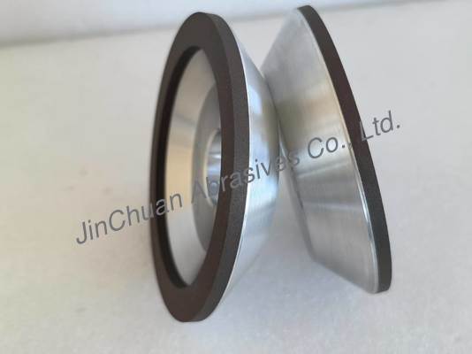 12A2 Resin Bond Diamond Dish Wheels Untuk Cemented Carbide Sharpening Grinding Disc