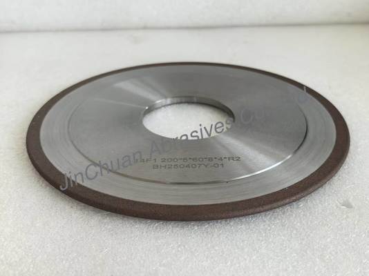 Roda Gerinda Ikatan Resin 14F1 Cbn Dan Berlian Sebagai Roda CDX Untuk Profiling Baja Laminasi Dan Pisau Karbida