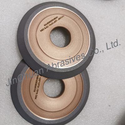 Resin dan Metal Hybrid Bond Diamond Grinding Wheel 1V1/45° 125*10*31.75*6 Mm D64