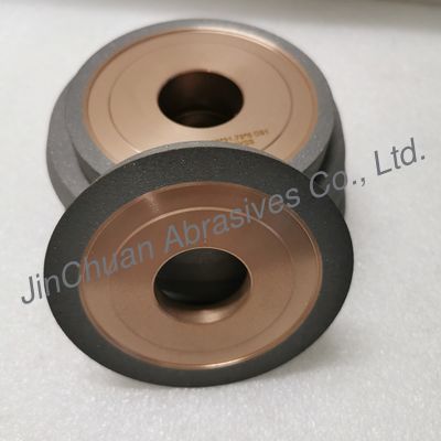 Resin And Metal Hybrid Bond 1V1/15° 100*10*31.75*6 Mm D91 Diamond Grinding Wheel Untuk Mesin Alat Karbida Dan Alat Baja Berkecepatan Tinggi