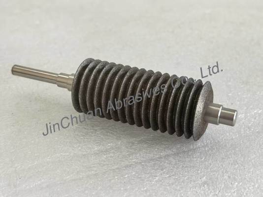 Roda Gerinda CBN Elektroplating Kustom Non-Standar 30*122.5*6*3 Mm Untuk Mengasah Mata Gergaji Multitool (BIM, HCS, HSS)