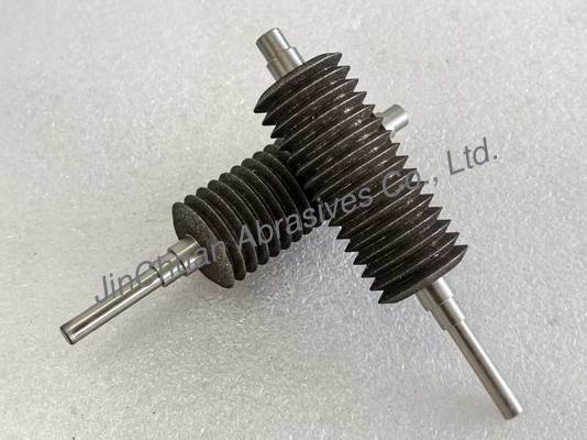 Roda Gerinda CBN Elektroplating Kustom Non-Standar 30*122.5*6*3 Mm Untuk Mengasah Mata Gergaji Multitool (BIM, HCS, HSS)