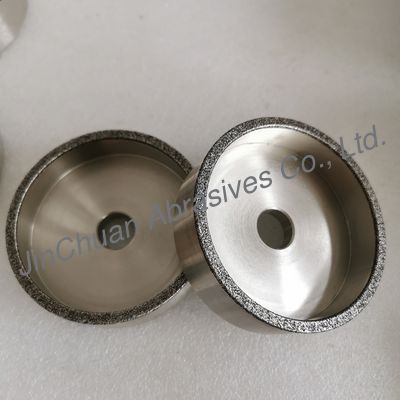 Electroplated CBN Cup-Shaped Grinding Wheel 6A2 100*30*20*5mm Untuk Grinding Stellite Teeth