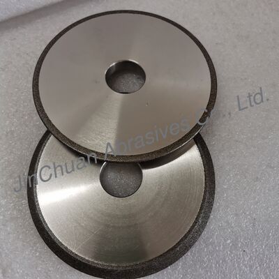 Amber Custom-Made 105*6*22.23mm*R1.39R4.49 B80/100 CBN Grinding Wheel Untuk Band Saws
