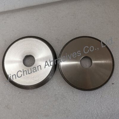 Amber Custom-Made 105*6*22.23mm*R1.39R4.49 B80/100 CBN Grinding Wheel Untuk Band Saws