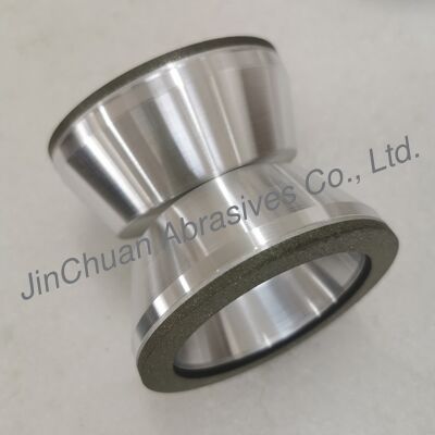 Roda Gerinda CBN Ikatan Resin 11A2  90*35T*10*10*3mm Gerinda Kering B126