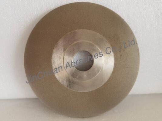 14A3 Electroplated CBN Grinding Wheel digunakan untuk Tunsten Carbide, Grit Nomor 600#