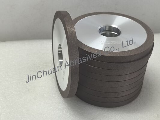 1A1 125*10T*32*10mm D126 Dry Resin-Bonded Diamond Grinding Wheel Untuk Cemented Carbide