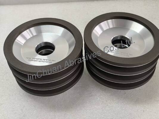 Roda Berlian Resin 12A2 untuk Penggilingan dan Pengasahan Basah 125mm