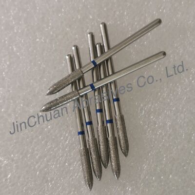 Bor Gigi Berlapis Emas Elektro 2 Lapis Kustom untuk Kedokteran Gigi