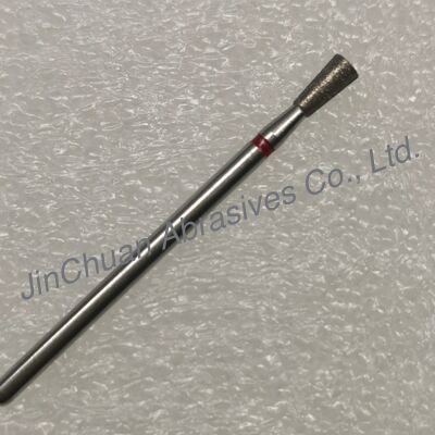 Bor Gigi Berlapis Emas Elektro 2 Lapis Kustom untuk Kedokteran Gigi