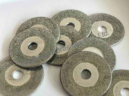 Electroplated Diamond  Grinding Wheel , Diameter 40mm, Grit Number 100/120