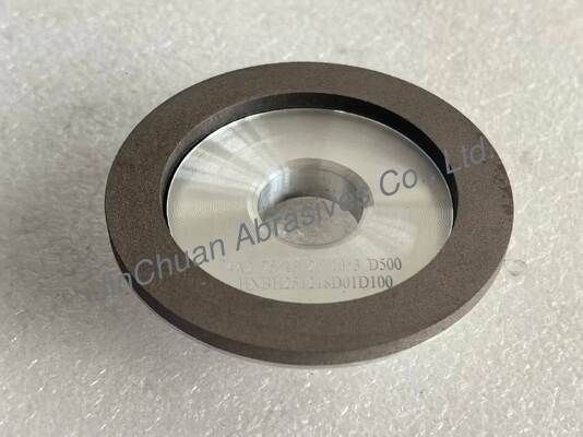 4A2 Resin Diamond Grinding Wheel digunakan untuk Carbide Tools, Diameter 75mm,Grit Nomor D500