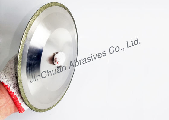 D151Flat Electroplated Diamond Grinding Wheels Untuk Bench Grinder Sharpening