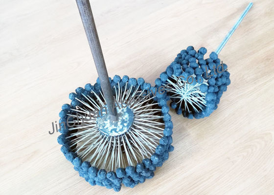 Polishing Diameter Yang Lebih Besar dan Deburring Silicon Carbide Flex Hone Brush