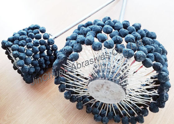 Polishing Diameter Yang Lebih Besar dan Deburring Silicon Carbide Flex Hone Brush